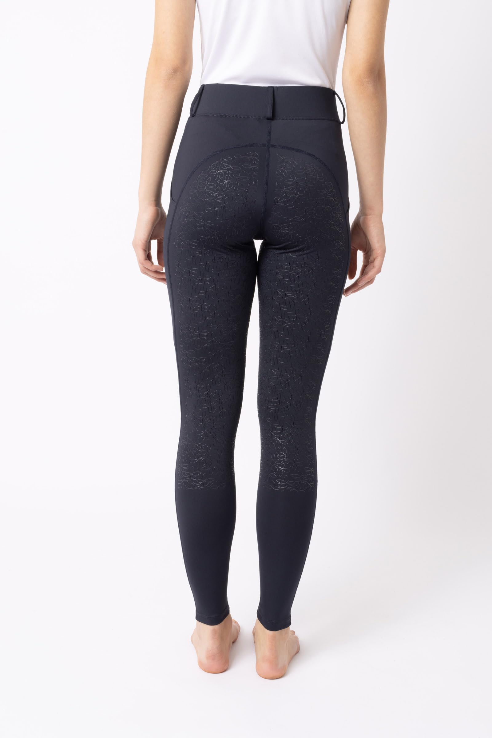 HORZE Damen Reitleggings DEA, Reithose mit Vollbesatz und Handytasche