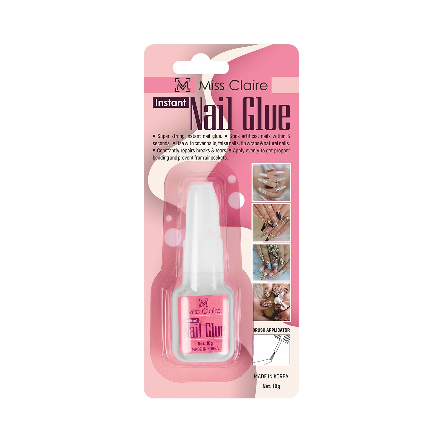 Miss Claire Nails Glue, Clear, 10 Grams, 10 g-picture-28