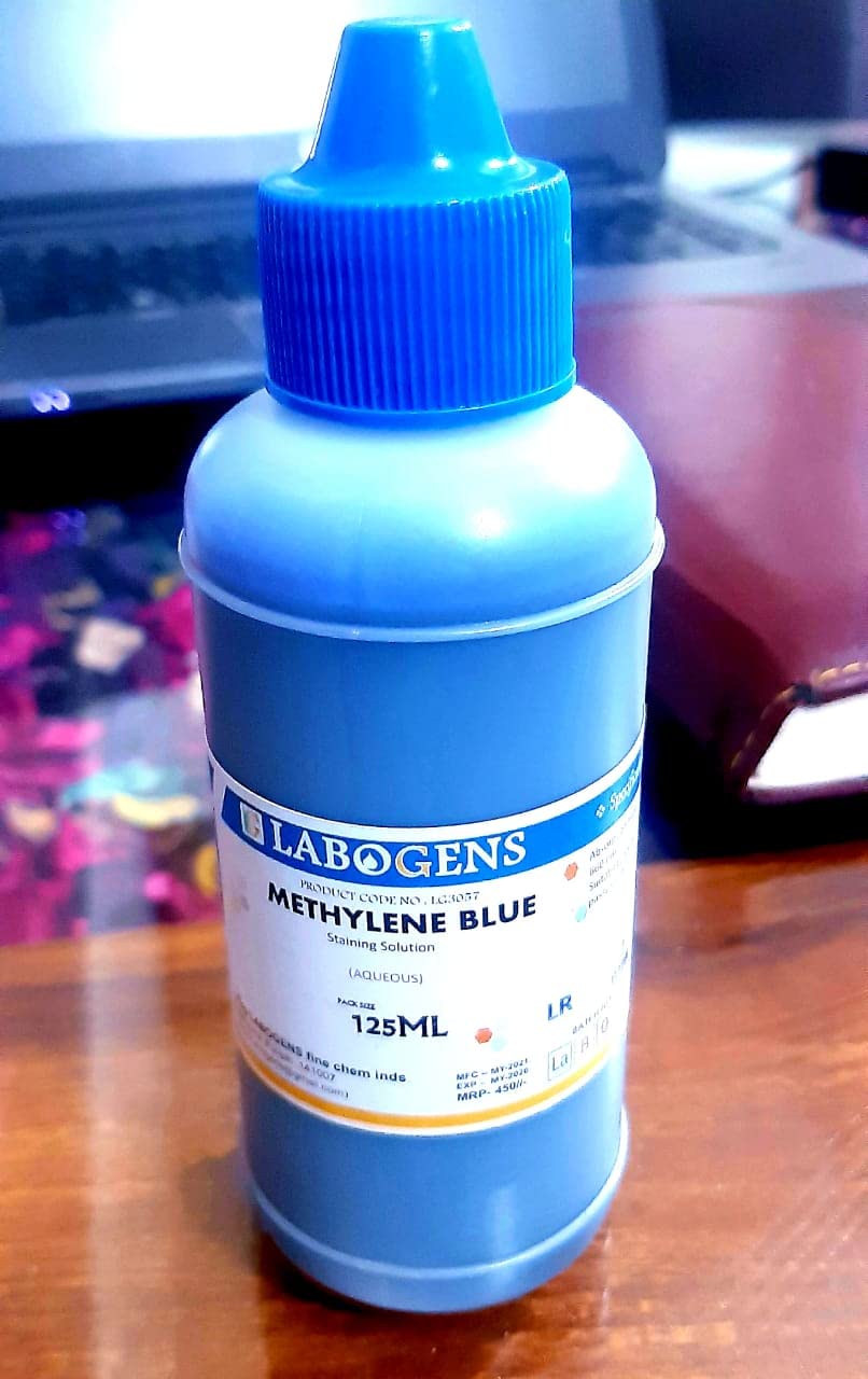 LABOGENS® METHYLENE BLUE Solution 1% (Aqueous) 125-ml