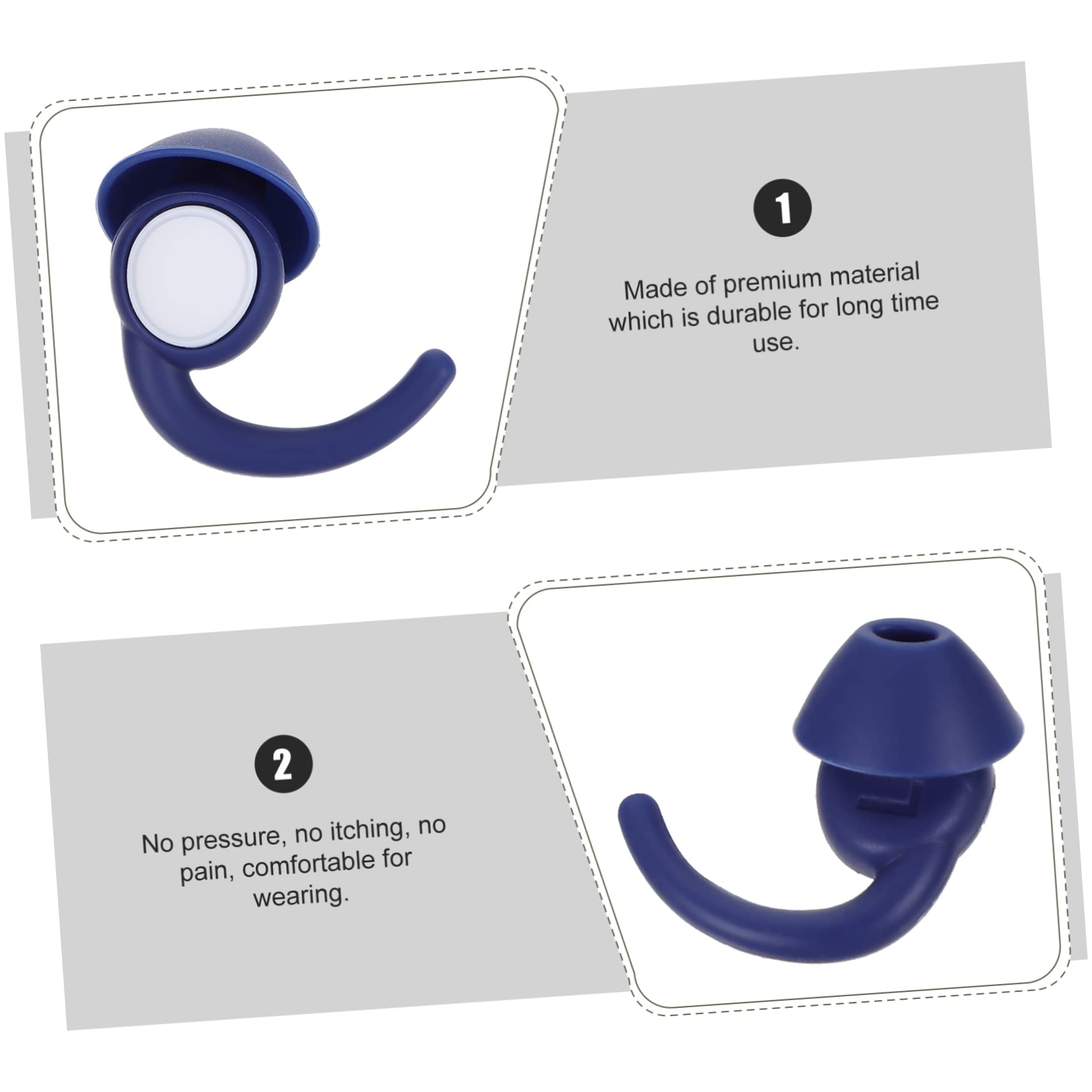 FRCOLOR 6 Pares 1 Juego De Para Los Para Dormir Orejeras Con Cancelación De Ruido Para Los Invisibles Para Los Con Reducción De Ruido