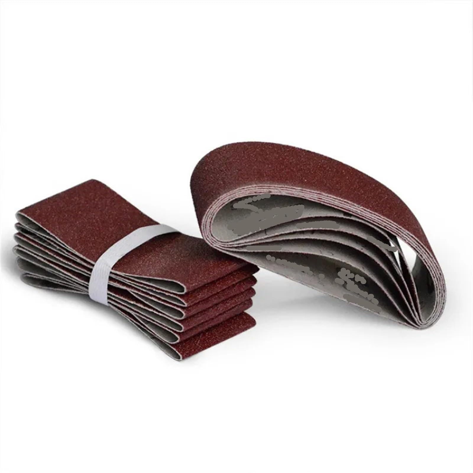 Nastri Abrasivi 10 pezzi 100 * 610mm nastri abrasivi 40-800 grane carta vetrata for levigatrice utensili rotanti elettrici(10Pcs 40 Grit)