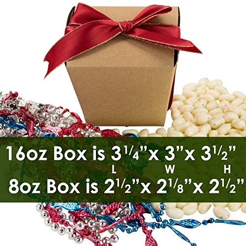 image for Microwavable Brown Chinese Take Out Boxes. 100 Pack by Avant Grub - 50