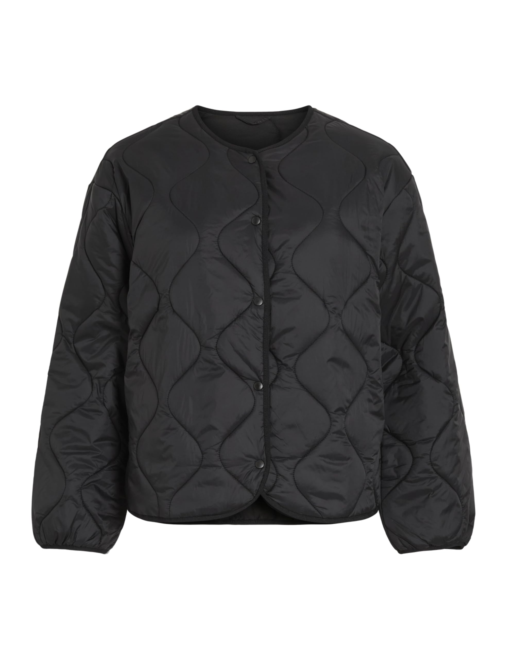 Vila Female Jacket Vidune Quilted, black beauty, 12
