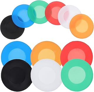 SILENRADAWN 12pcs Silicone Stethoscope Head Covers Set for Hospital Use, Practical and Comfortable Ear Protection, Sturdy ...