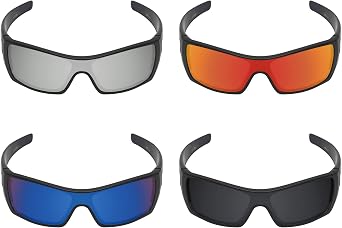 عدسات استبدال الجلفانية لنظارات Oakley Antix OO9077 - Pack P01