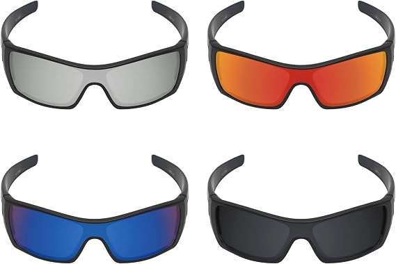 عدسات استبدال الجلفانية لنظارات Oakley Antix OO9077 - Pack P01