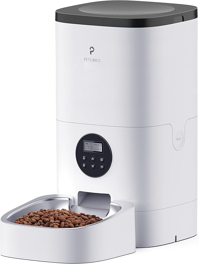PETLIBRO Automatic Cat Feeder, Timed Cat Feeder with Desiccant Bag for