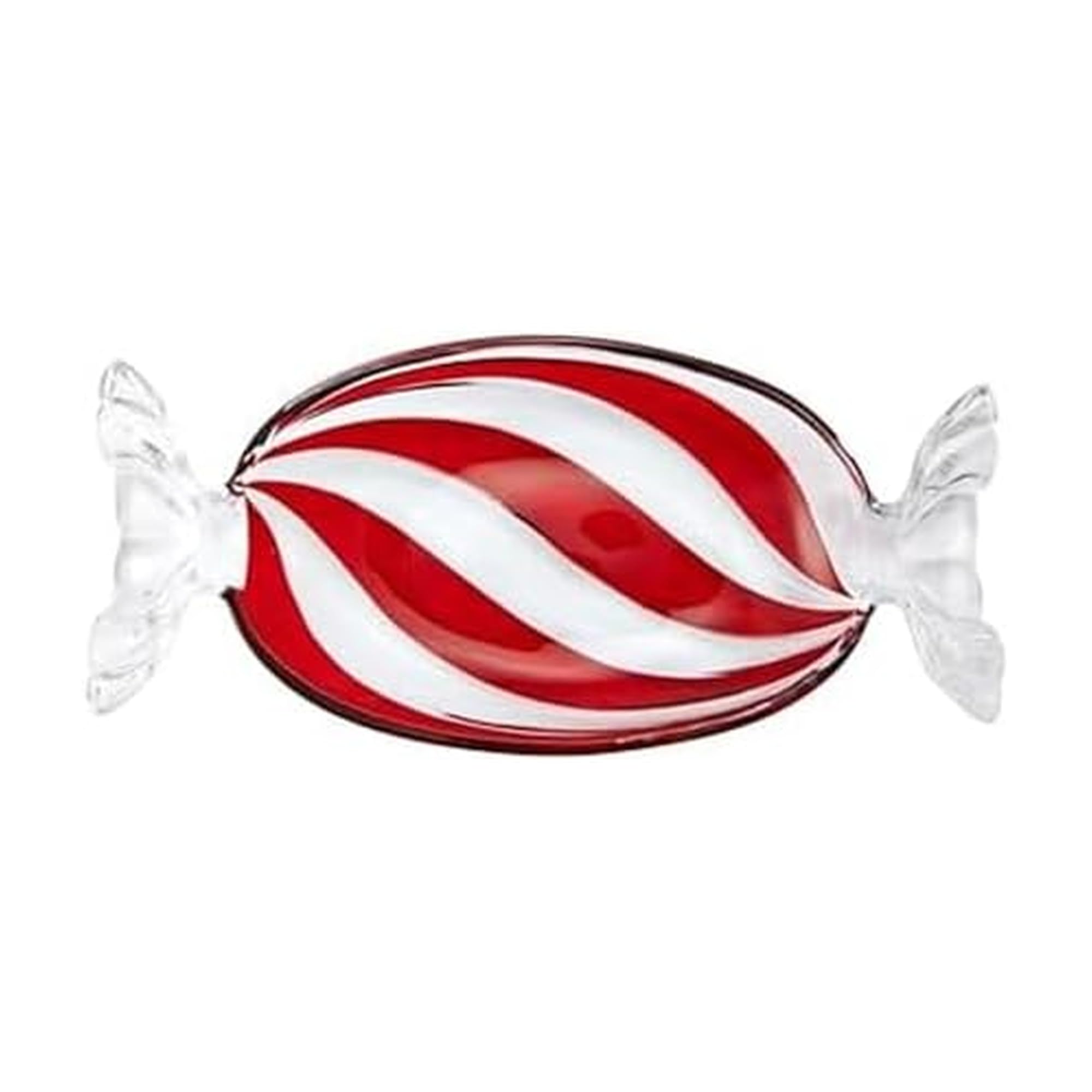 Celebrations by Mikasa Peppermint Christmas Holiday Twist Glass