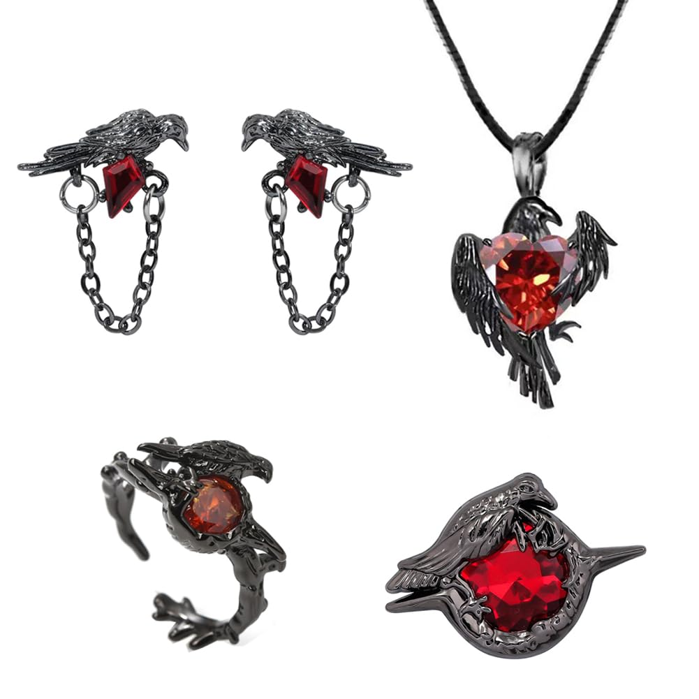 4PCS Love And Deepspace Merch Sylus Jewelry Necklace Ring Brooch Bracelet Accessories