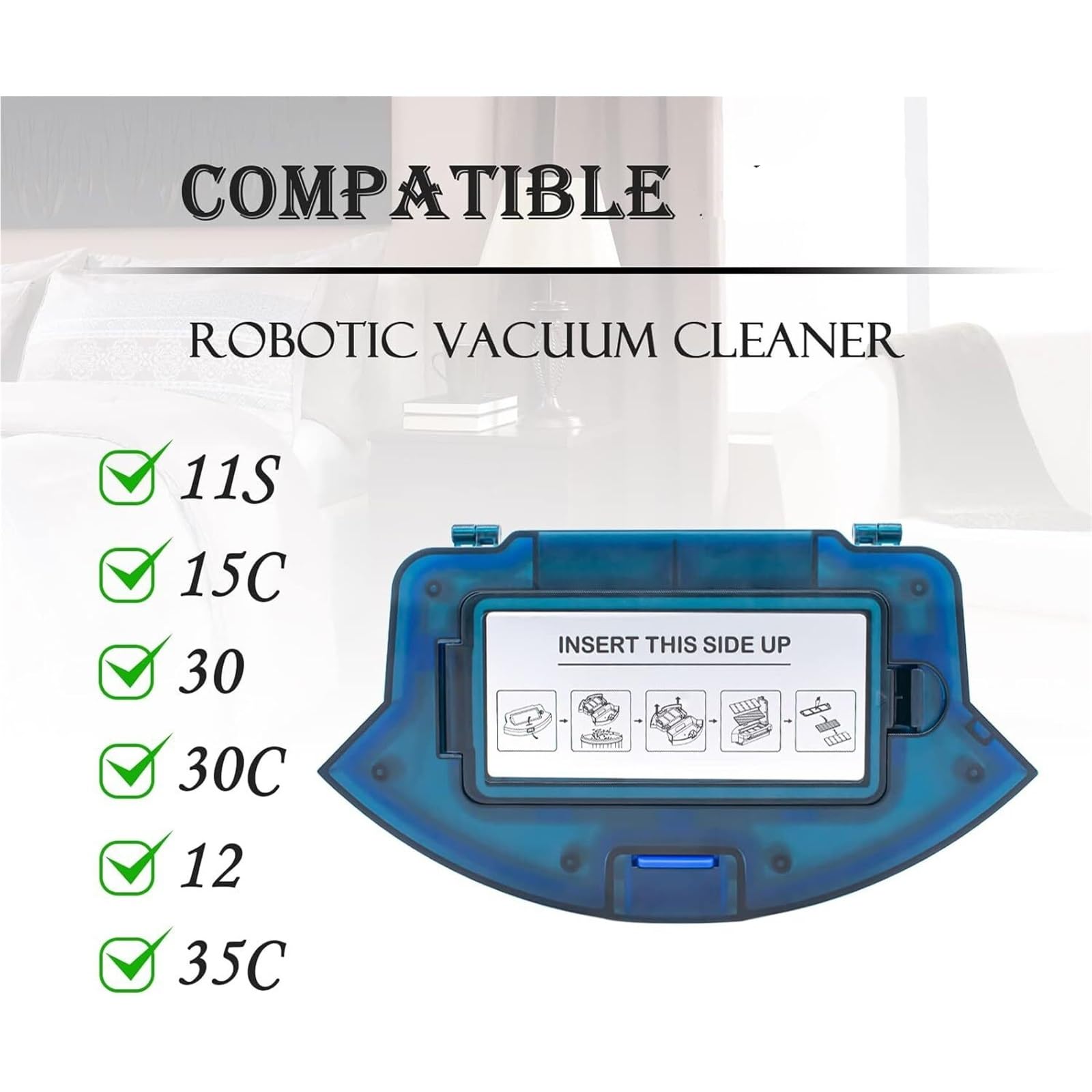 Kompatybilny Z Eufy RoboVac 11S/15C/30 Pojemnik Na Kurz, Wymienny Pojemnik Na Kurz, Akcesoria Do Robota Odkurzającego, Szybkie Opróżnianie