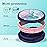 Serfeymi Small Pill Box - 3 Compartments Portable Pill Box for Purse Pocket, Compact Mini Travel Pill Case - Suitable for Medicine, Vitamin, Fish Oil, Supplements - Dark Blue(Marble)