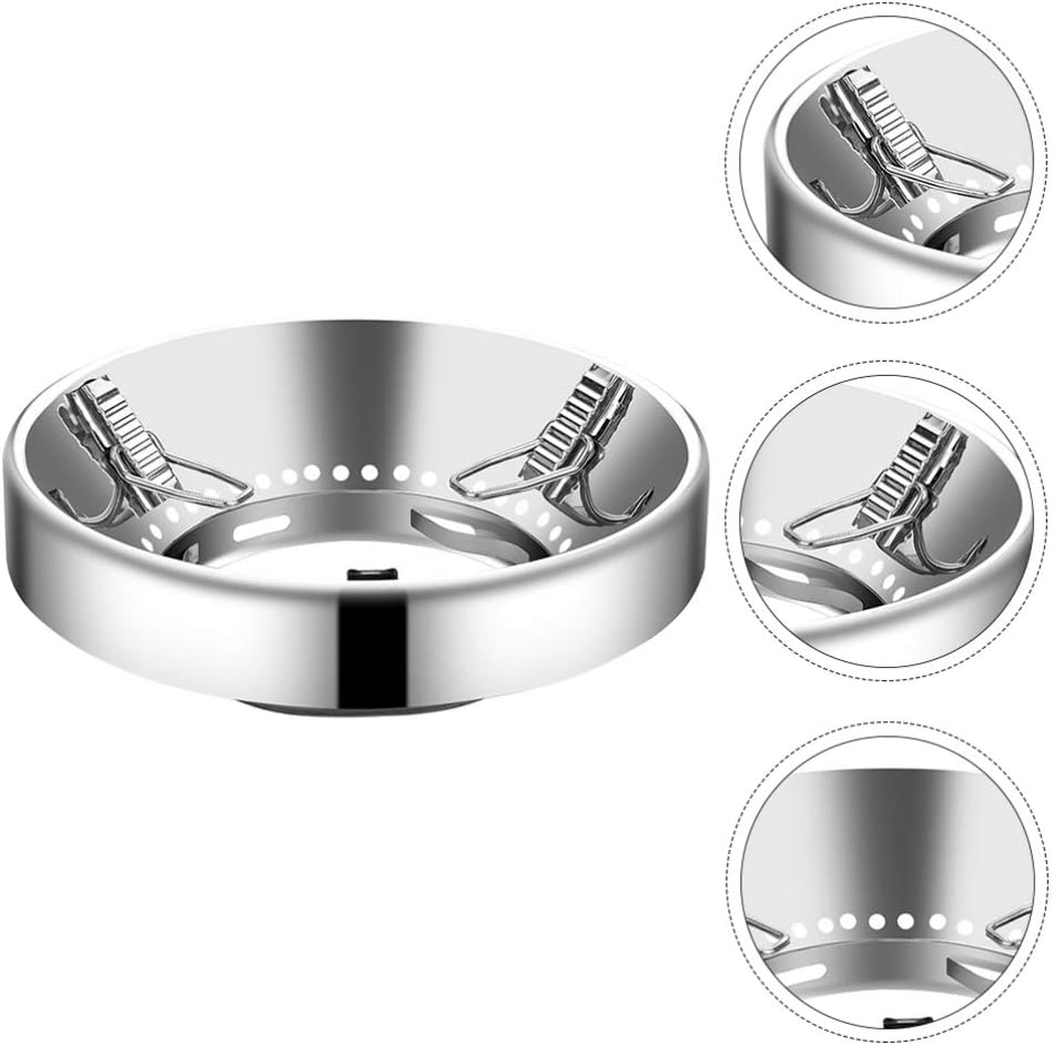 Luxshiny Wok Ring Gas Stove Rack Stainless Steel Wok Rack Gas Burner