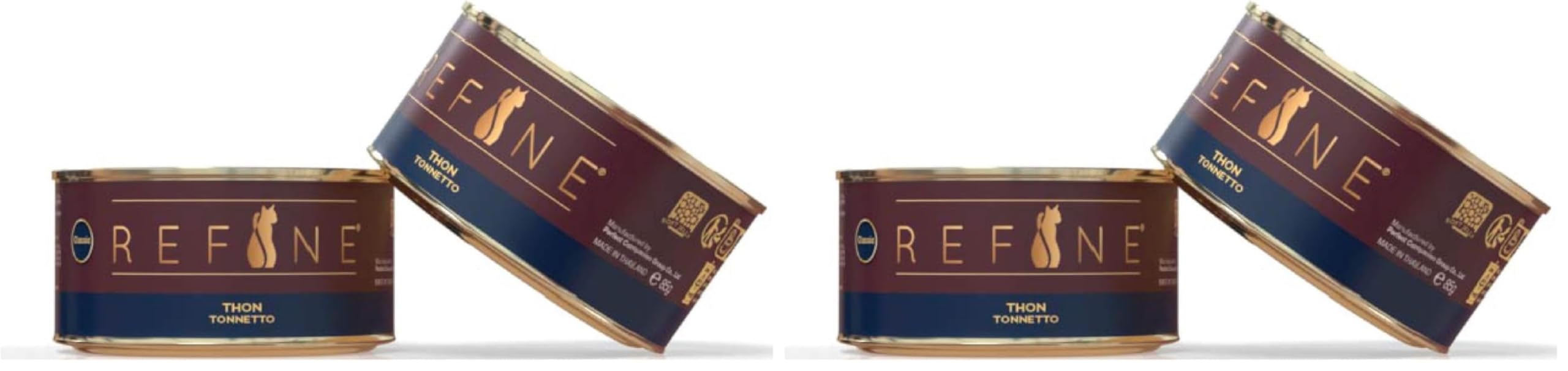 Refine Kedi Konservesi Jöleli Ton Balığı 85 gr (2 paketi)
