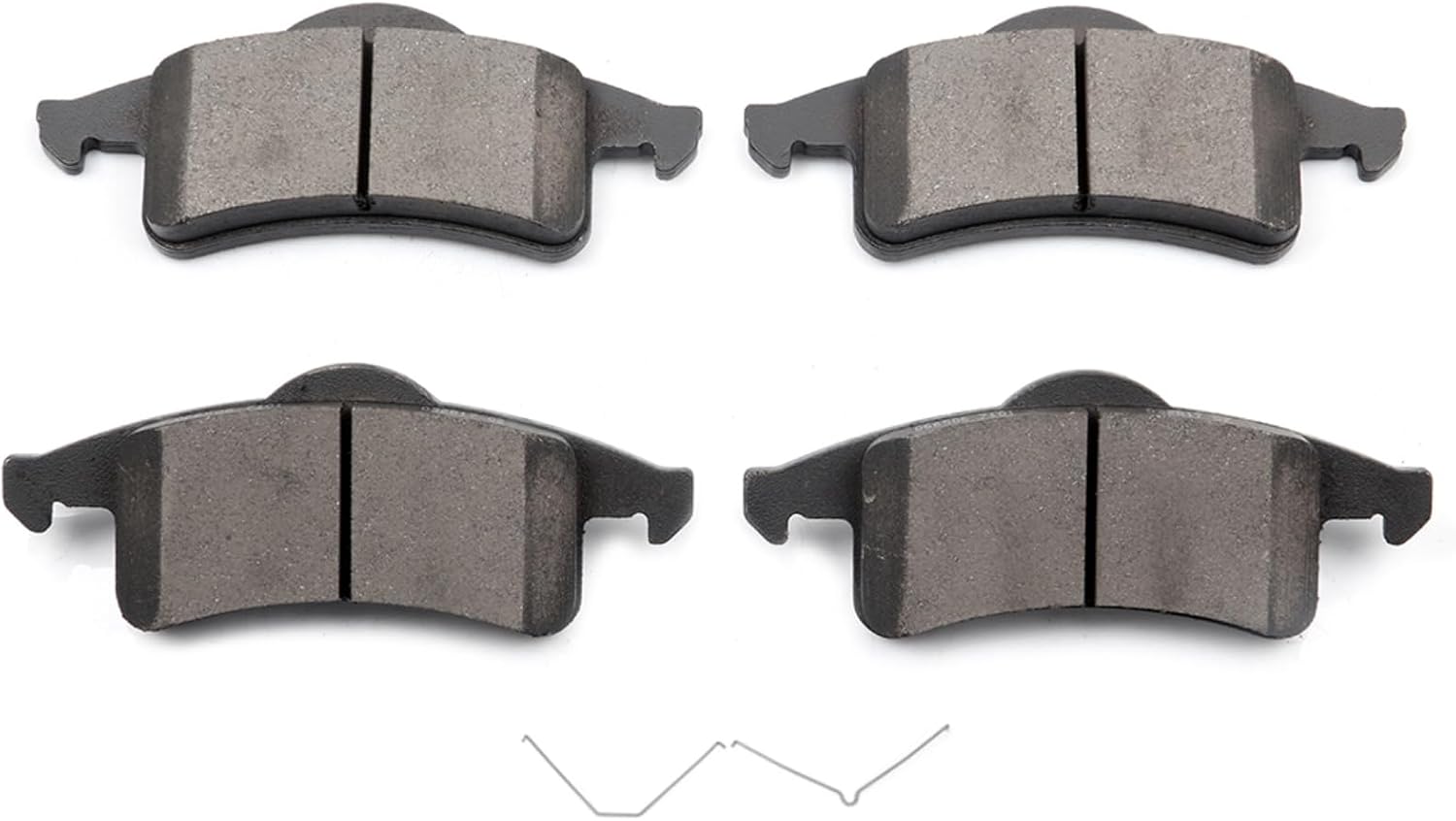 cciyu D791 Rear Ceramic Brake Pads Kits 4pcs fit For 1999-2004 For Jeep Grand For Cherokee