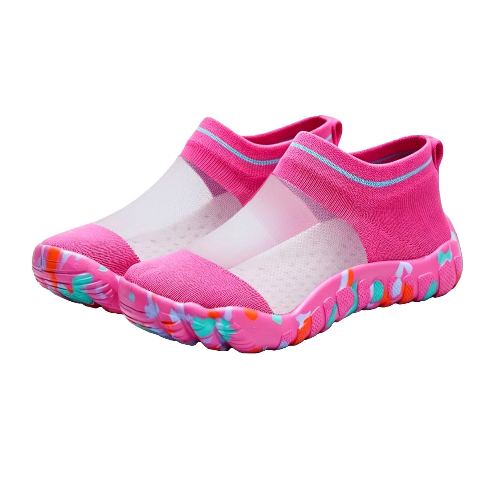 Zapatos de Agua Barefoot Unisex Cómodas Antideslizantes Escarpines Piscina | Barefoot Mujer Hombre Ligera Cómoda Zapatillas Transpirable de Secado Rápido Calzado Antideslizante para Playa Piscina