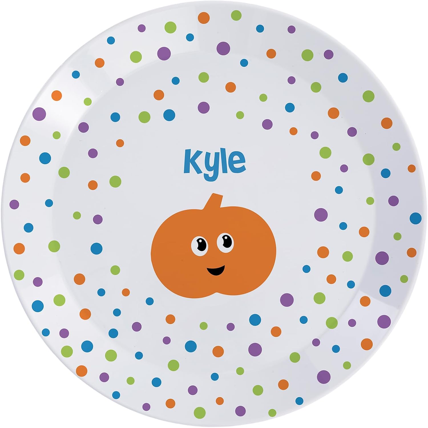 Personalization Universe Halloween Character Personalized Kids Plate