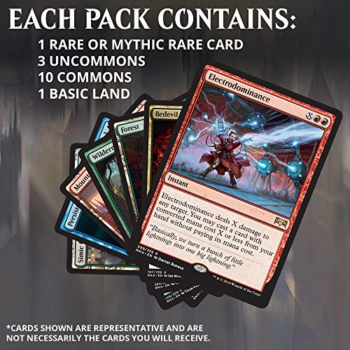 Magic: The Gathering Ravnica Allegiance Bundle | 10 Booster Packs + Land Cards (230 Cards) | Accesso