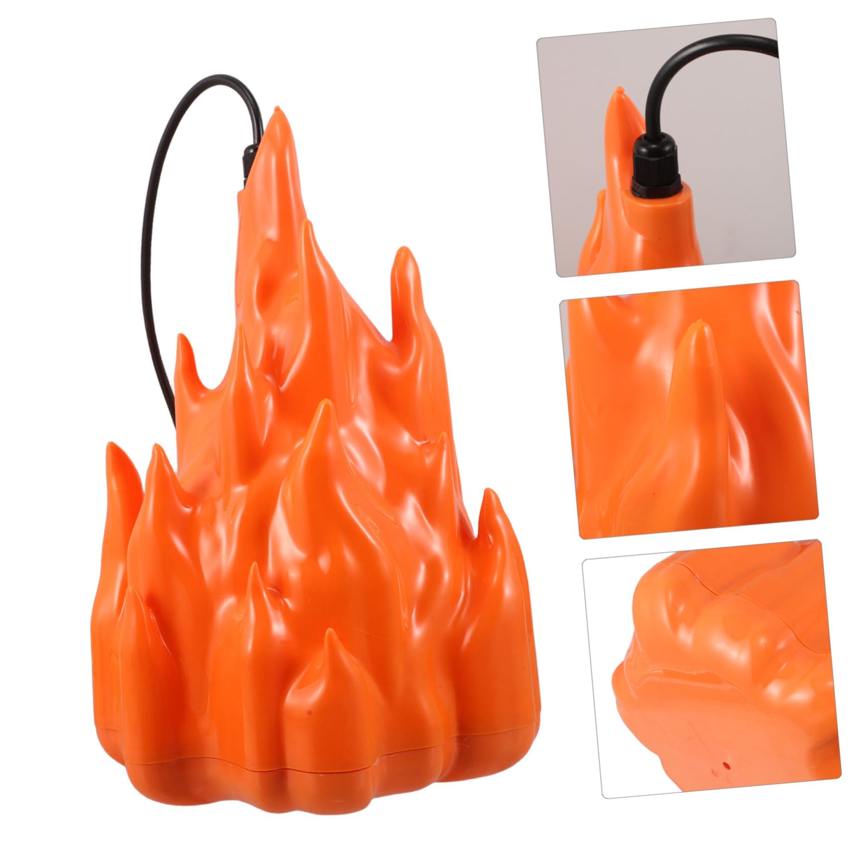 Anneome Lampada Effetto Fuoco Finto LED Luce Fiamma Tremolante Luce Notturna Fiamma Artificiale Decorativa per Stufa Patio Campeggio e Arredamento Casa