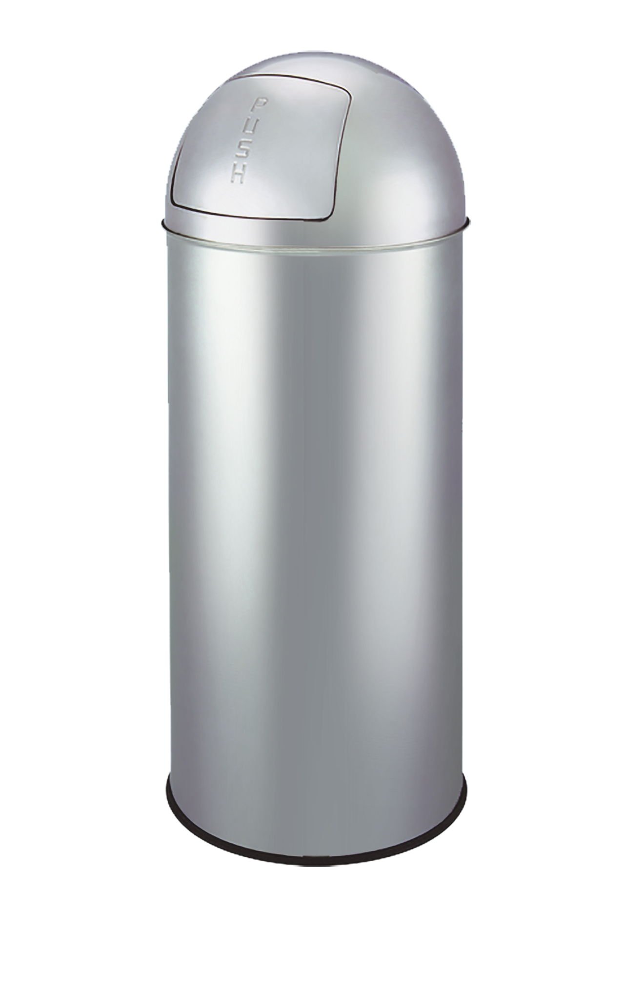 King Collection King Home P1592025 Pattumiera in Acciaio con Apertura a Spinta, 25 lt