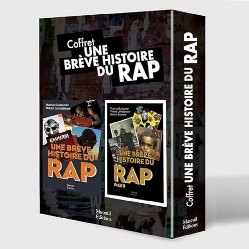 Coffret histoire du rap un livre anthologie de collection pour passionnés de culture hip-hop