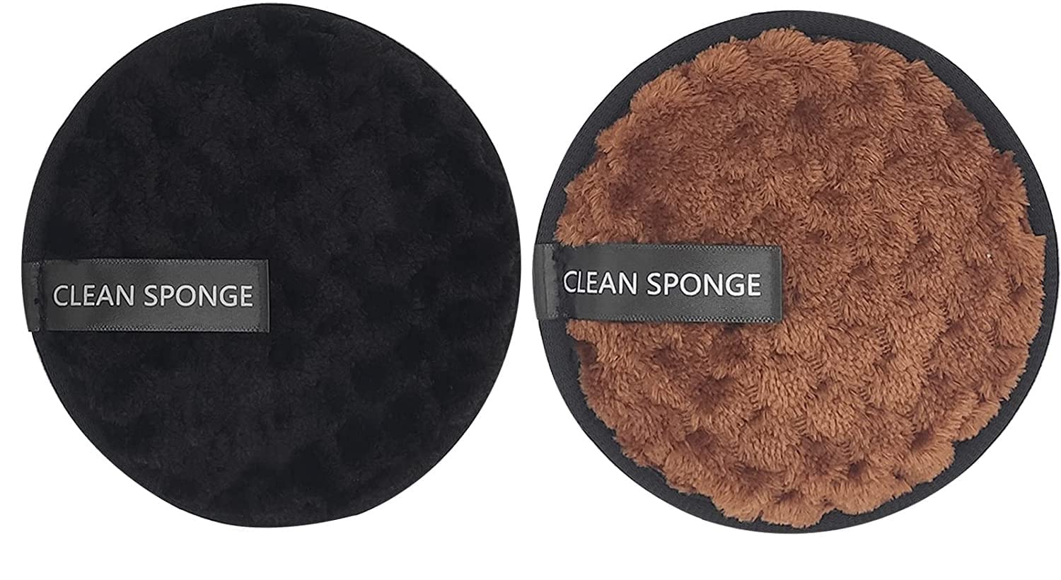 Komoko 2 Reusable Makeup Remover Pads - 2pc Reusable Makeup Remover Cloths - Reusable Face Pads, Makeup Eraser for All Skin Types - Washable Microfiber Makeup Remover Face Cloths-picture-23