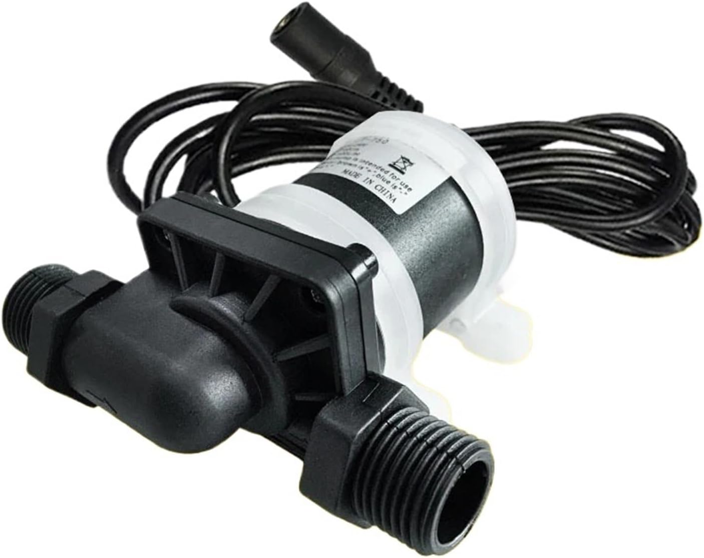12V 24V DC Multifunctional Brushless Water Pump DC Pump Booster Pump Warm Air Water Cooled Circulation Pump 1/2" DN15(12V)
