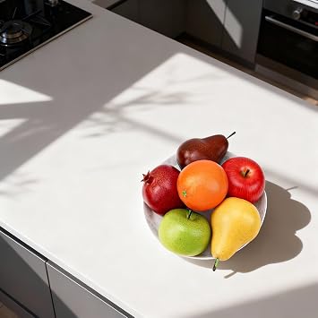 6Psc Artificial Fruits Pack,Fake Fruits for Home Decor,Simulation Fruit Set,Faux Fruits Set for Party Chirstmas Decortion,Faux Brown Pear,Pomegranate,Apple Modle for Photoshoot | Realistic look & size, plastic & foam material, no fade & rot, fruit bowl filler, table centerpiece,photograph props
