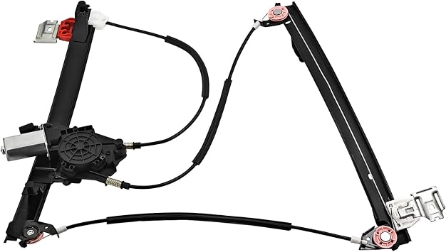 Front Left Window Regulator w/Motor Compatible with Maserati Quattroporte M139 2003-2012 Replace# 66944900, 84934200