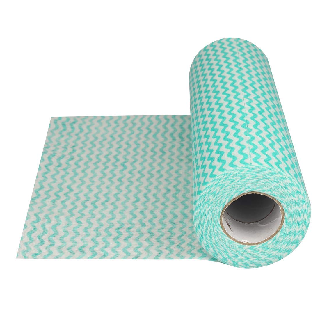 MM RETAILS Reusable Super Absorbent Cleaning Wipes Roll, Piece of 1 (50 Pcs Sheet - 250 mm x 300 mm) (Multicolor)