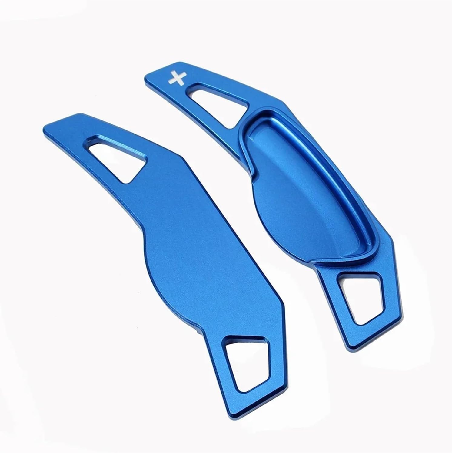 MUSM Aluminium Alloy Steering Wheel Shift Paddles Car Steering Wheel Shift Paddle Extension Fit for Smart 451 453 Fortwo 2009-2017(5)