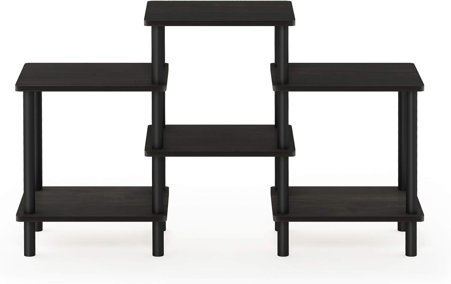 Furinno Toolless Shelves, Wood, Espresso/Black, one size Amazon.co.uk