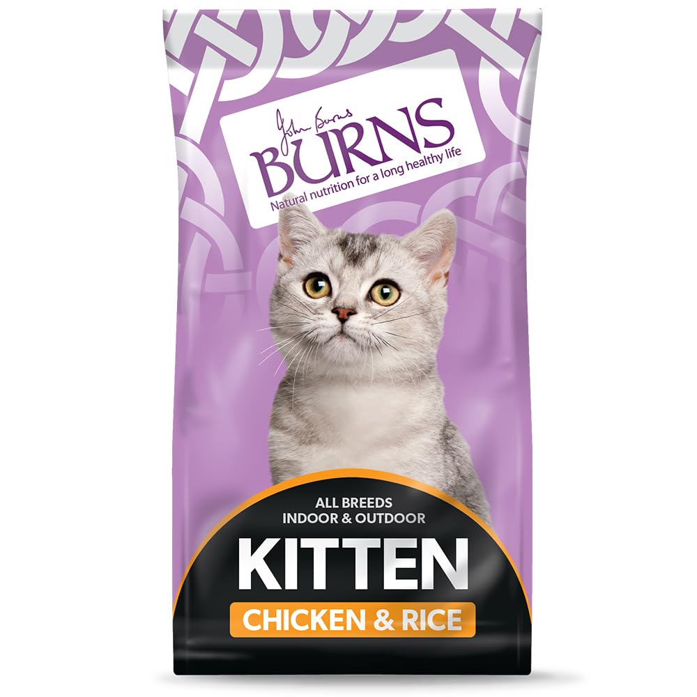 Burns Nutrition Natural Original Kitten Food Chicken and Rice 1.5 kg