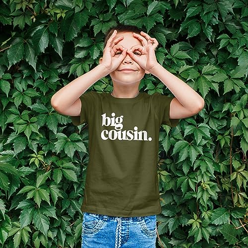 Image of Bold Big Cousin T-Shirts for Girls and Boys Fun Family Outfits