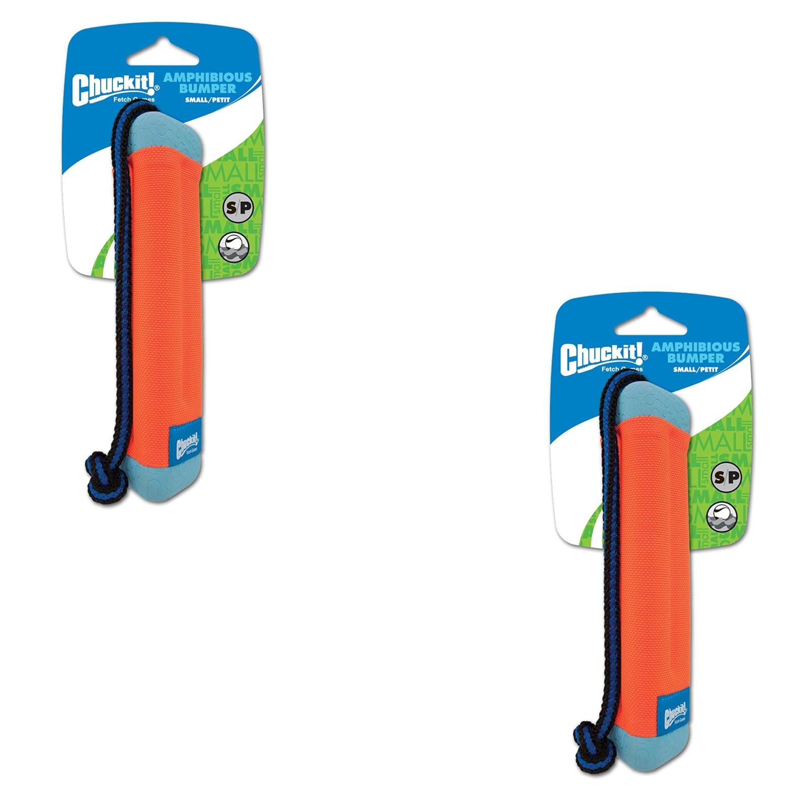 Chuckit Amphibious Bumper Toy Small - 6 75 Long x 2 5 Wide 1 Pack - Pack of