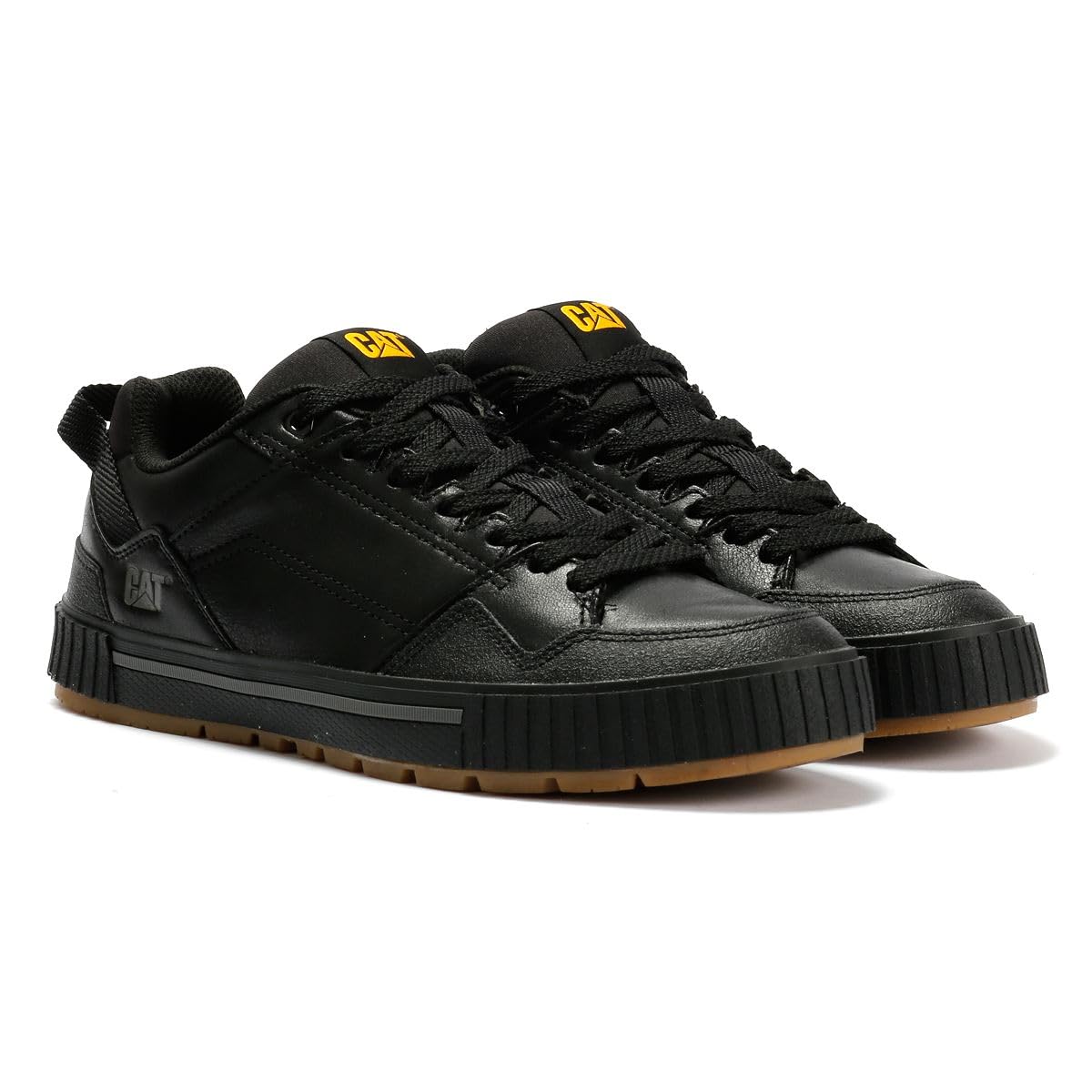 Cat erpillar Axiom Black (P726782) – czarne męskie buty sportowe, sznurowane, antypoślizgowe i oddychające, wytrzymałe, nowoczesne wzornictwo