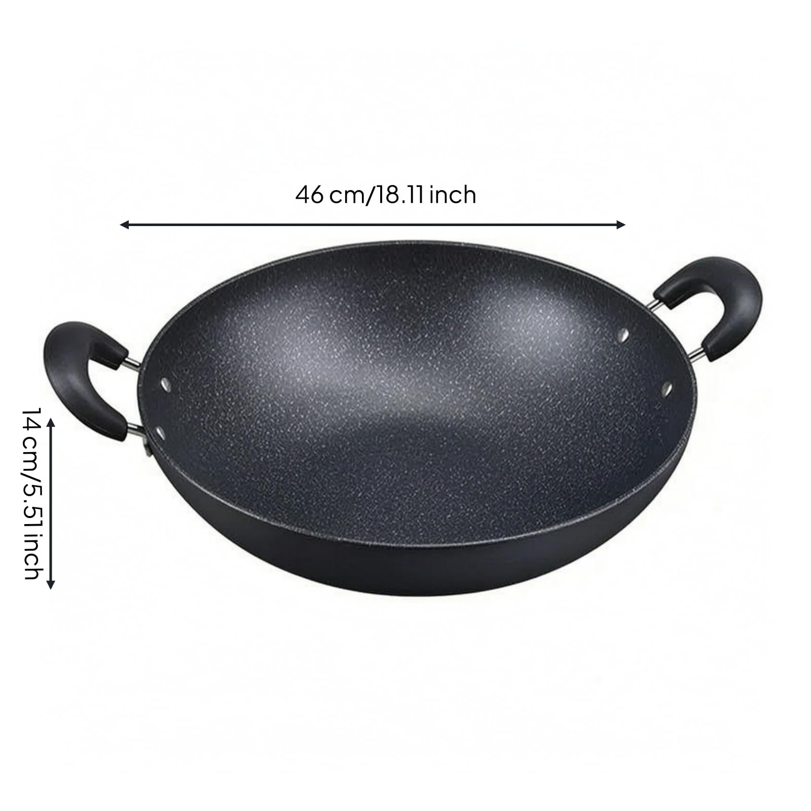 Wok Hierro para Gas, 46CM Piedra