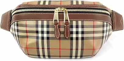 バーバリーボディーバッグチェックベージュ美品 BURBERRY バーバリー ボディバッグ ヴィンテージチェック