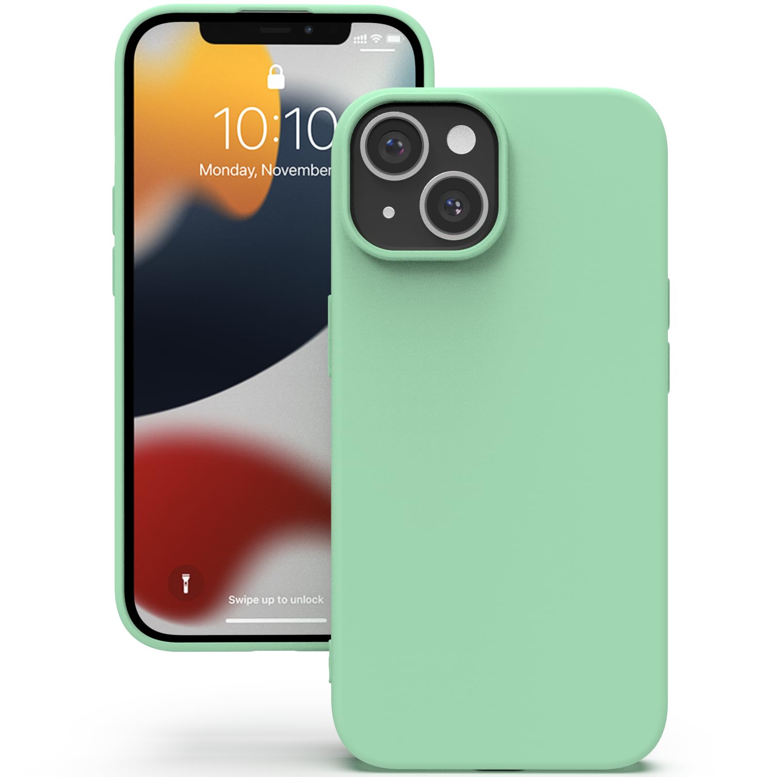 YATWIN Silicone Case for iPhone XR, Soft-Touch, Shockproof, DustProof, Antiskid Full Body Armour Phone Cover for Apple iPhone XR - Dark Green — view 77