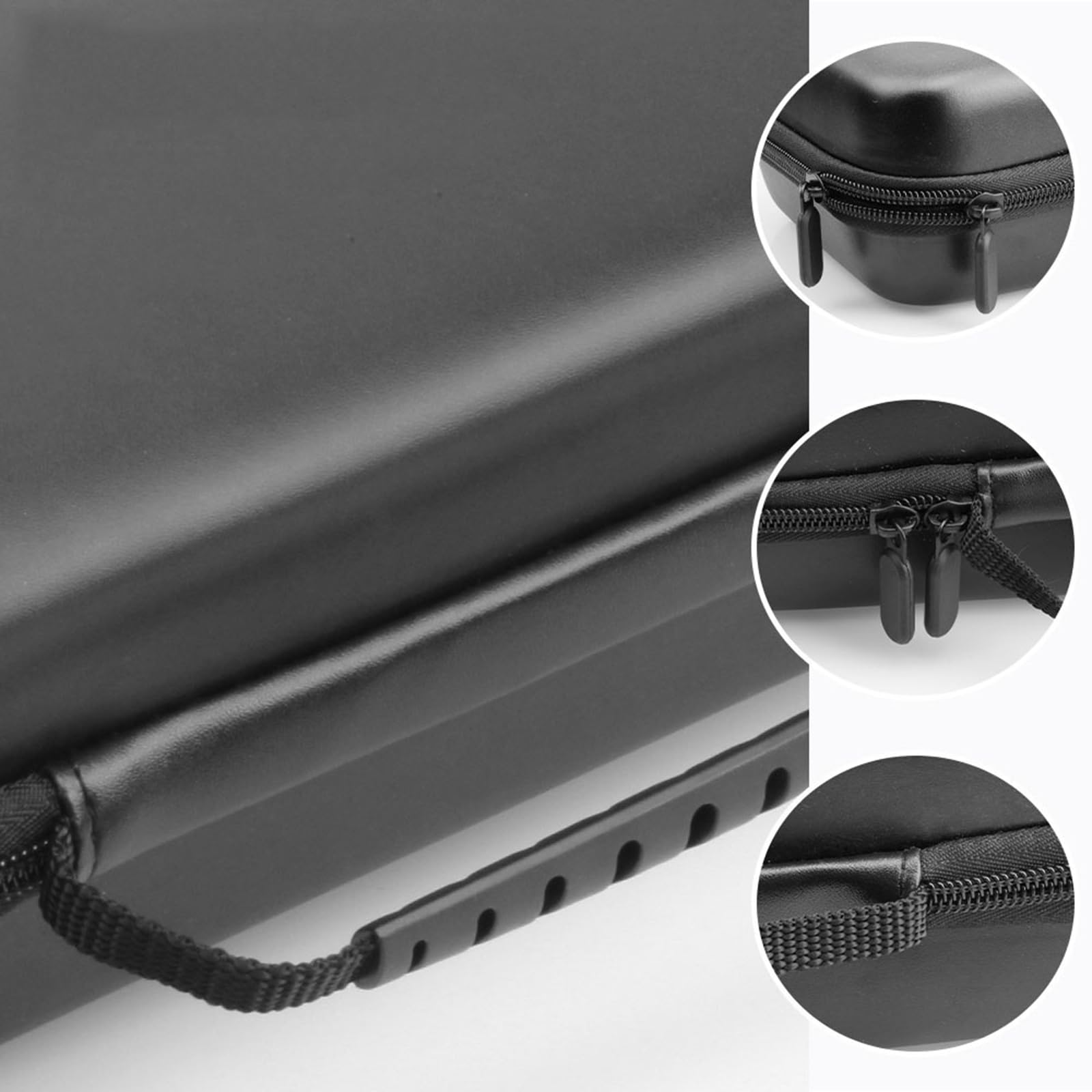 JYGamhanbil Borsa Viaggio per GPD WIN 5 7" 2025 PC portatile da gioco,Custodia Trasporto Copertura Rigida EVA con Schede Slot Tasca Rete per GPD WIN 5 Gaming Handheld Console,Cavo,Accessori,Nero
