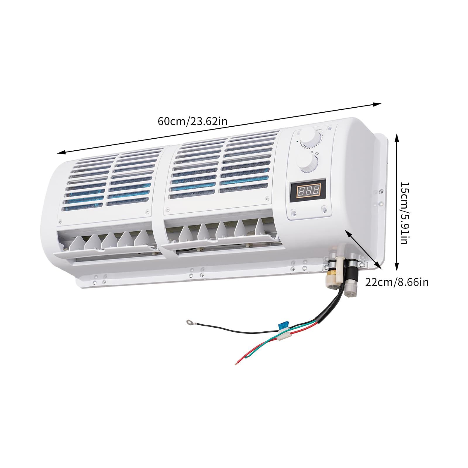 Petit climatiseur suspendu universel 12 V pour caravane/camion