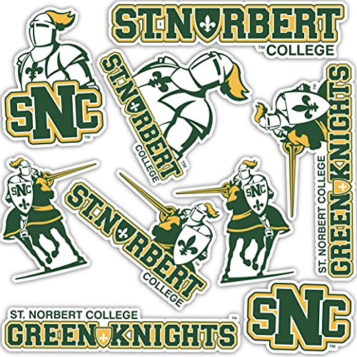 St. Norbert College SNC Green Knights Sticker Vinyl Decal Laptop Water Bottle Car Scrapbook (Type 2)