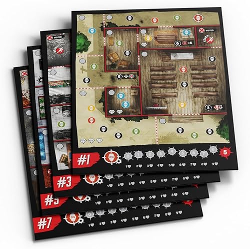 Miniatura 2 de APE Games Vengeance Roll & Fight Episodio 1 - Juego de mesa, juego de rollo y escritura, 1-4 jugadores