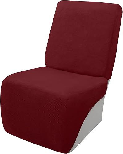 Miniatura 51 de Arfntevss Fundas de sofá seccional reclinable de terciopelo, funda de sofá seccional de esquina para sofá reclinable, funda elástica de forma L,