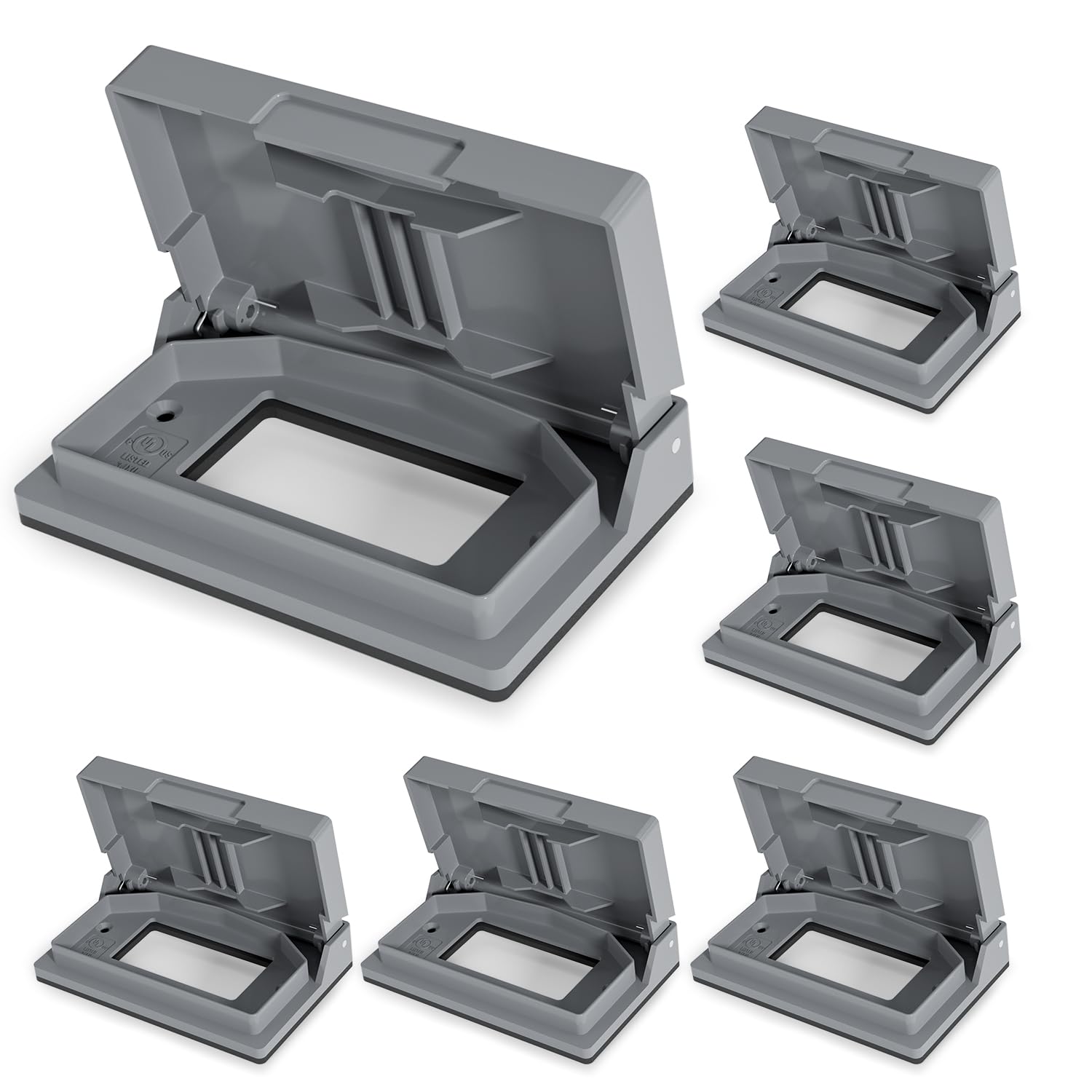 Housses étanches simples contre l'humidité Lot de 6 pochettes 3141H-BL6