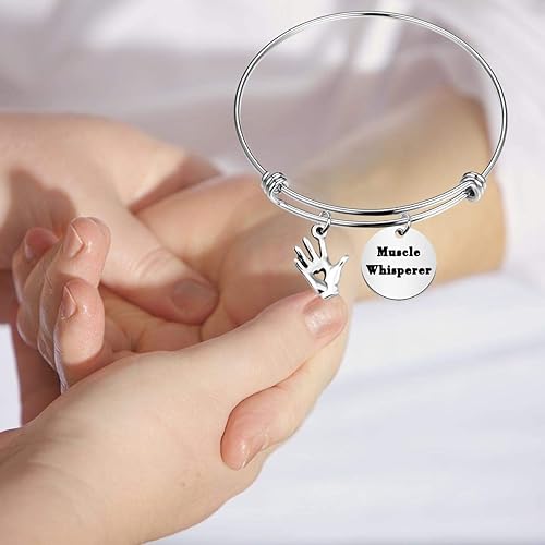 Miniatura 6 de ENSIANTH Regalo para terapeuta de masaje, llavero de susurro muscular, regalo para terapeuta de masaje, terapia de masaje, regalo para estudiantes