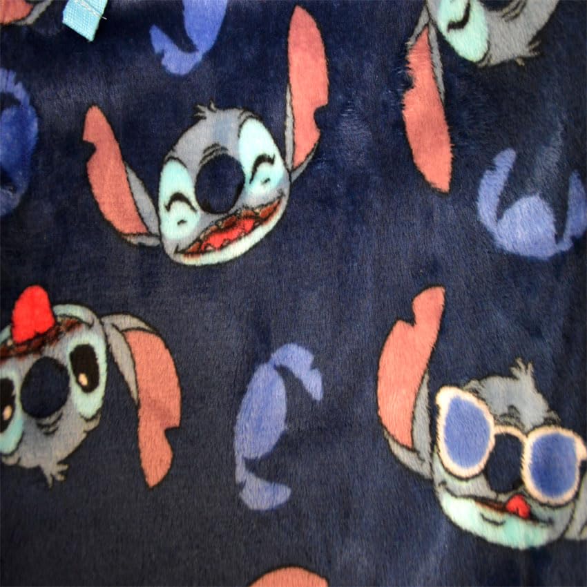 MJC Mens Disney's Lilo And Stitch Many Moods of Stitch Plush Lounge Pant2