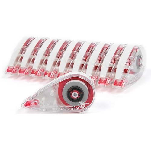 Plus Precision Correction Tape – 20-Pack, Smooth Instant Coverage, No