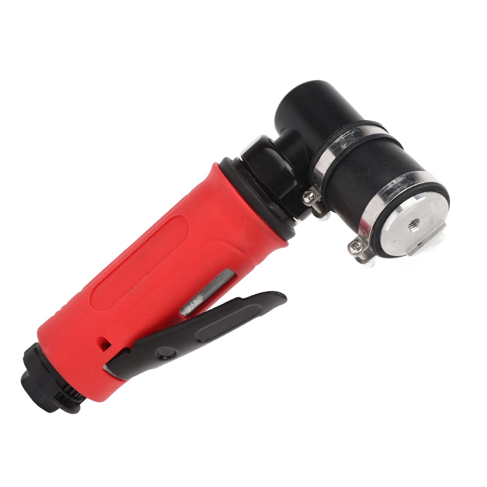 Smerigliatrice pneumatica 90 gradi resistente all'usura manico ergonomico in gomma Utensile per smerigliatura alimentato ad aria con 15000 giri/min per lavori di intaglio e