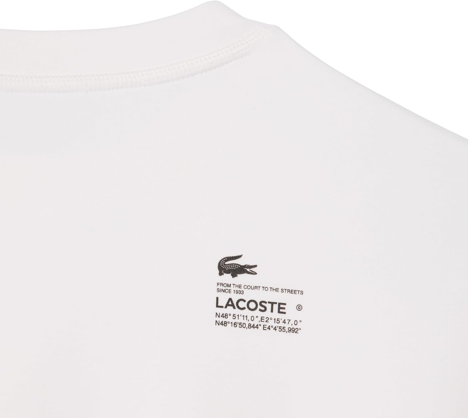 Lacoste womens Back Print Oversized Sweatshirt - Image 7