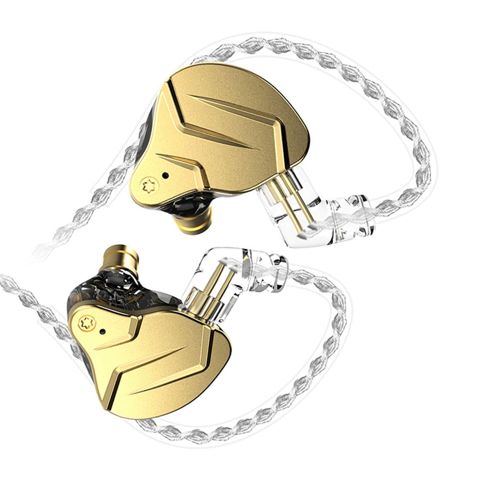 Yosoo Health Gear Cuffie Intracanalari Cablate, Driver Ibrido 1BA Più 1DD